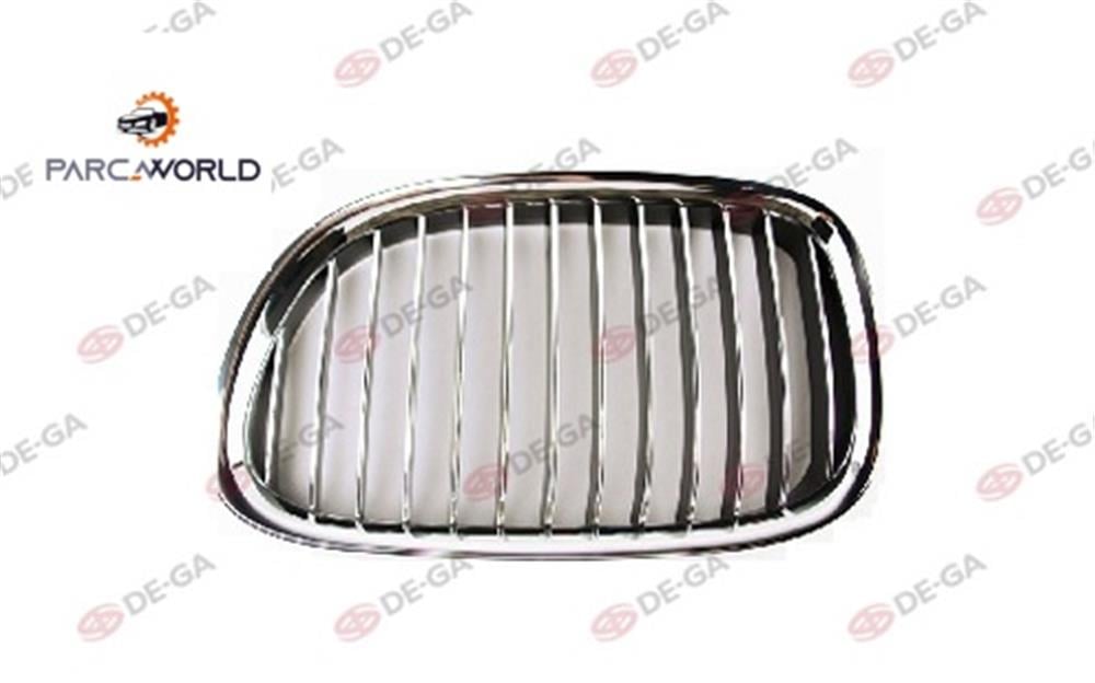 Bmw 7 F01 F02 Ön Panjur Komple Krom Sıyah Sol 2009