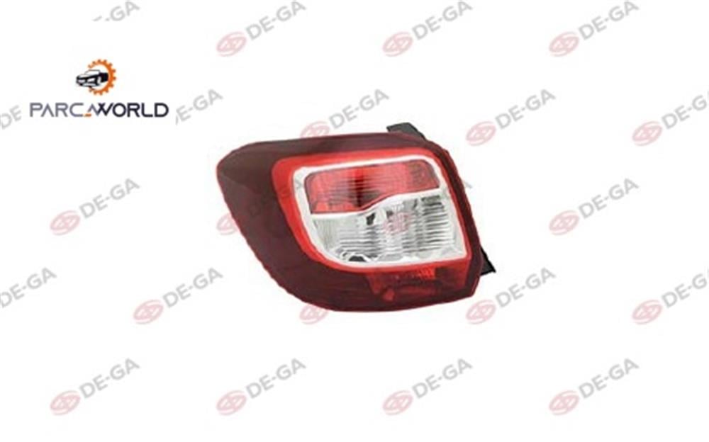 Dacıa Sandstepway Arka Stop Koyu Kırmızı Sol 2012