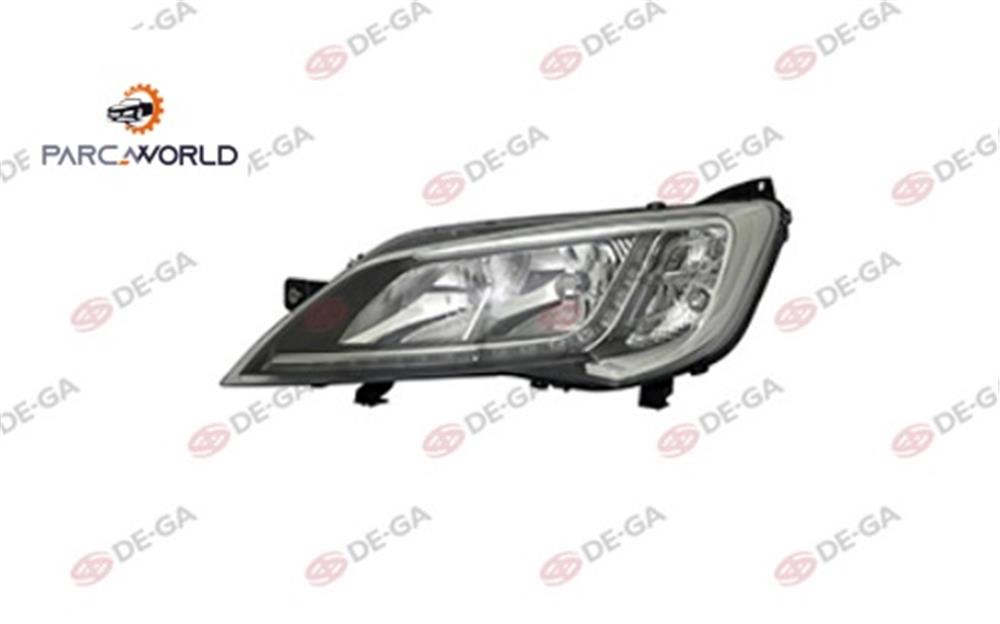 Fıat Ducato Boxer Iıı Jumper Iıı 1422 Ön Far Motledlı Krom Sol