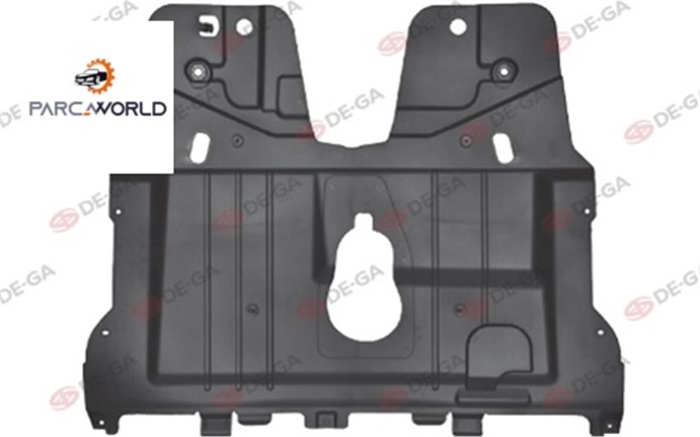 Fıat Egea Motor Alt Koruma Plastik 2015