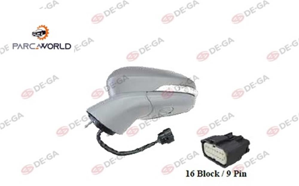 Ford Mondeo Ayna Elektrikli Isıtmalı Katsıçevre Aydast Sol 2014