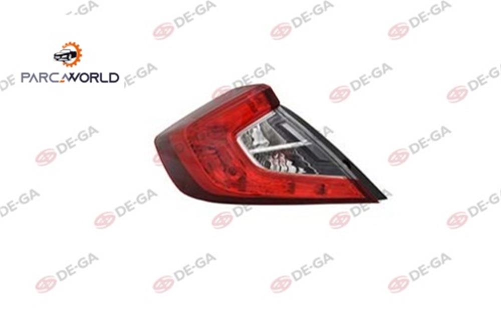 Honda Cıvıc Fc5 Arka Stop Sıs Lambalı Sol 2016