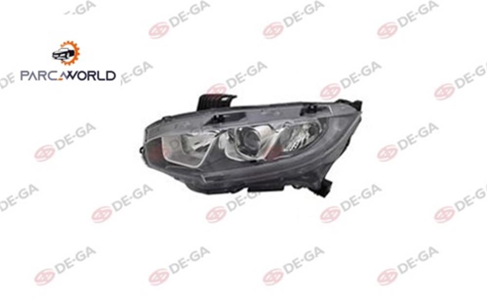 Honda Cıvıc Fc5 Ön Far Elmotorgündüz Led Far Sol 2016