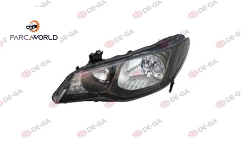 Honda Cıvıc Ön Far Bronz Elsdn Sol 2009