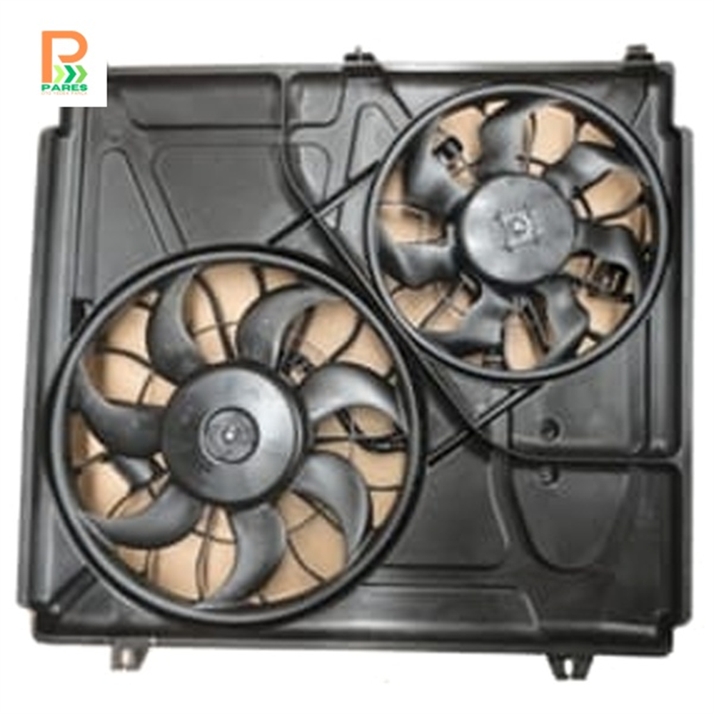 KIA SORENTO- 02/06; RADYATÖR FAN DAVLUMBAZI VE KLİMA FAN DAVLUMBAZI (7+7 KANAT)