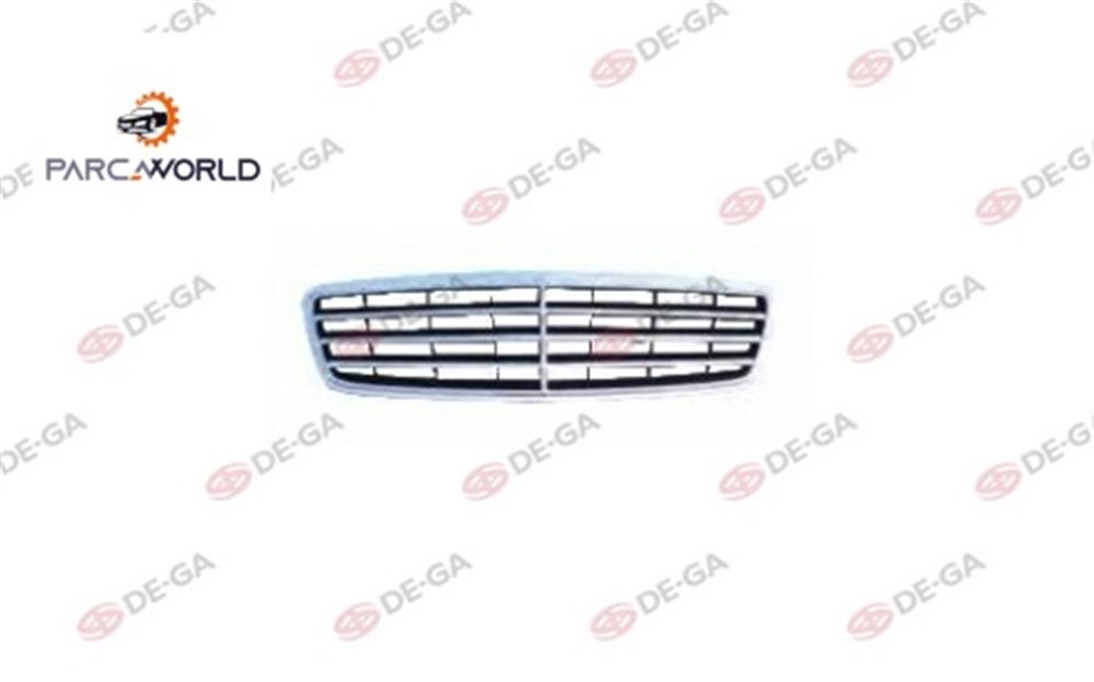 Mercedes W203 Ön Panjur Krom 7 Kşlı Sıyah 2005-2007