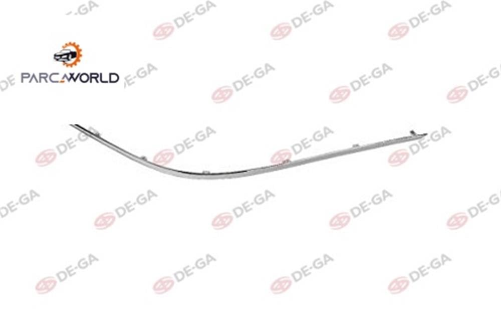 Mercedes W204 Arka Tampon Kuşağı Krom Sol 2011-2014