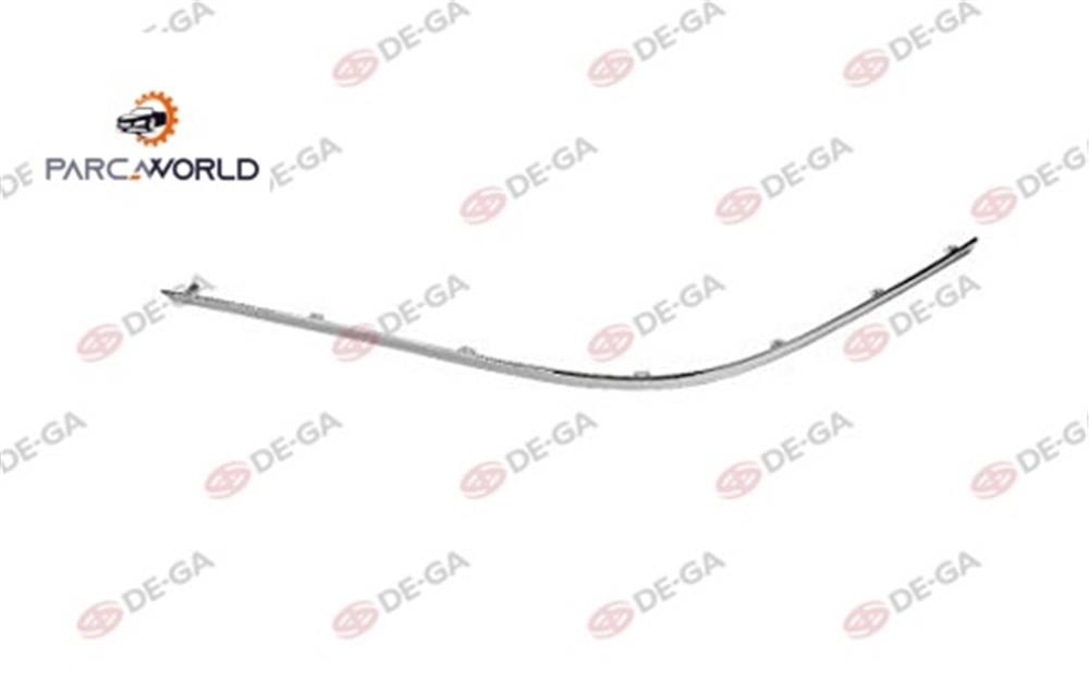 Mercedes W204 Arka Tampon Kuşağı Krom Sağ 2011-2014