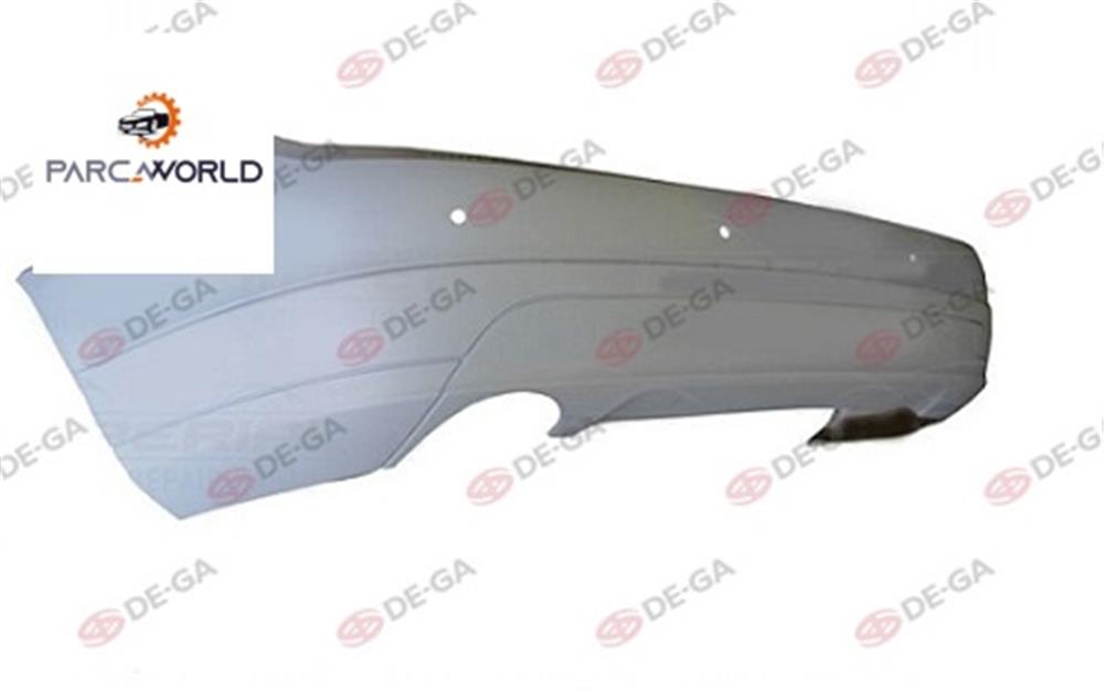 Mercedes W204 Arka Tampon Sendelıklı Astarlı 2007