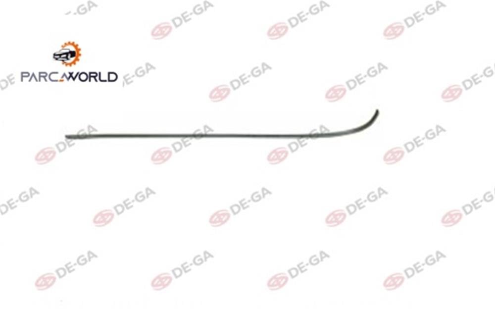 Mercedes W220 Arka Tampon Çıtası Krom Sol 1998-2001