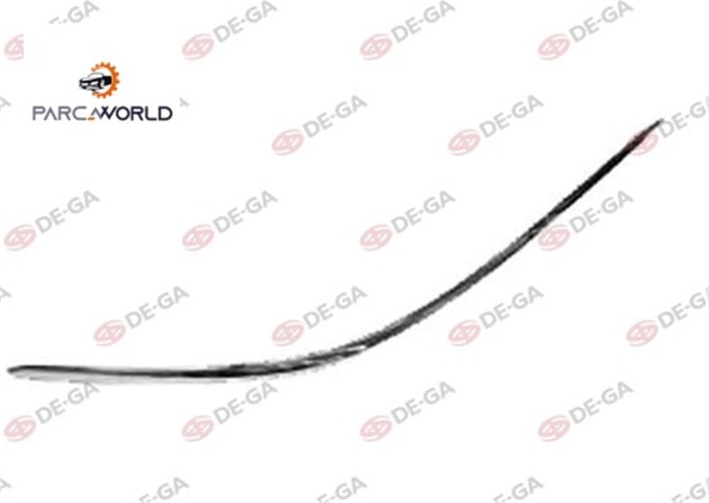 Mercedes W220 Ön Tampon Kuşağı Krom Sol 1998-2001