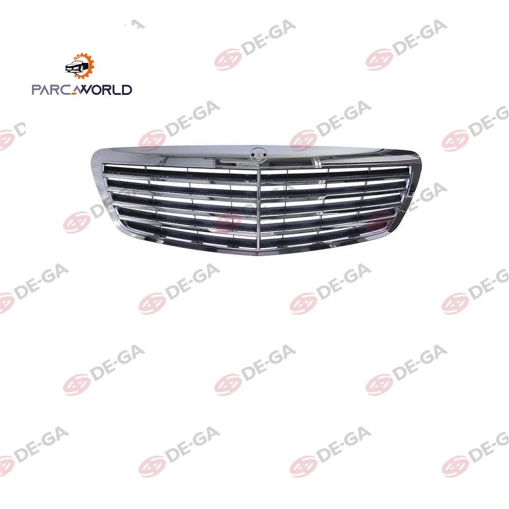 Mercedes W221 Ön Panjur Krom Grı Komple 2005