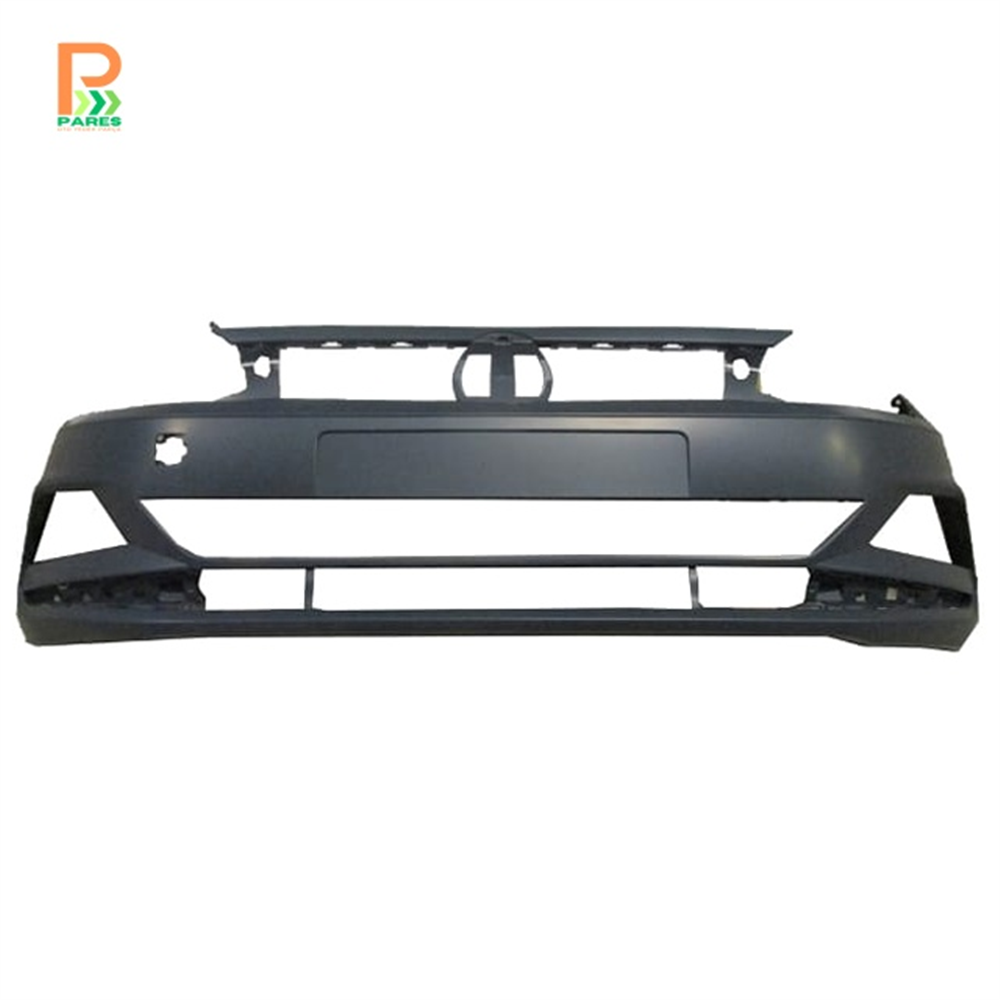 OEM NO 2G0807217GRU UYUMLU VOLKSWAGEN POLO 7 17/21 ÖN TAMPON SİYAH (SİS/PANJUR DELİKLİ/SENSÖR DELİKSİZ)