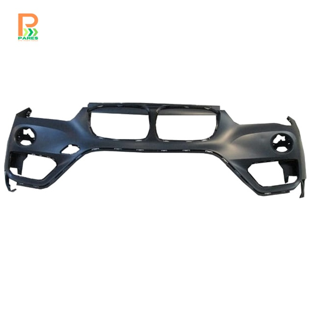 OEM NO 51117453562 UYUMLU BMW X1 F48 15/18 ÖN TAMPON SİYAH (SİS DELİKLİ/SENSÖR DELİKLİ)