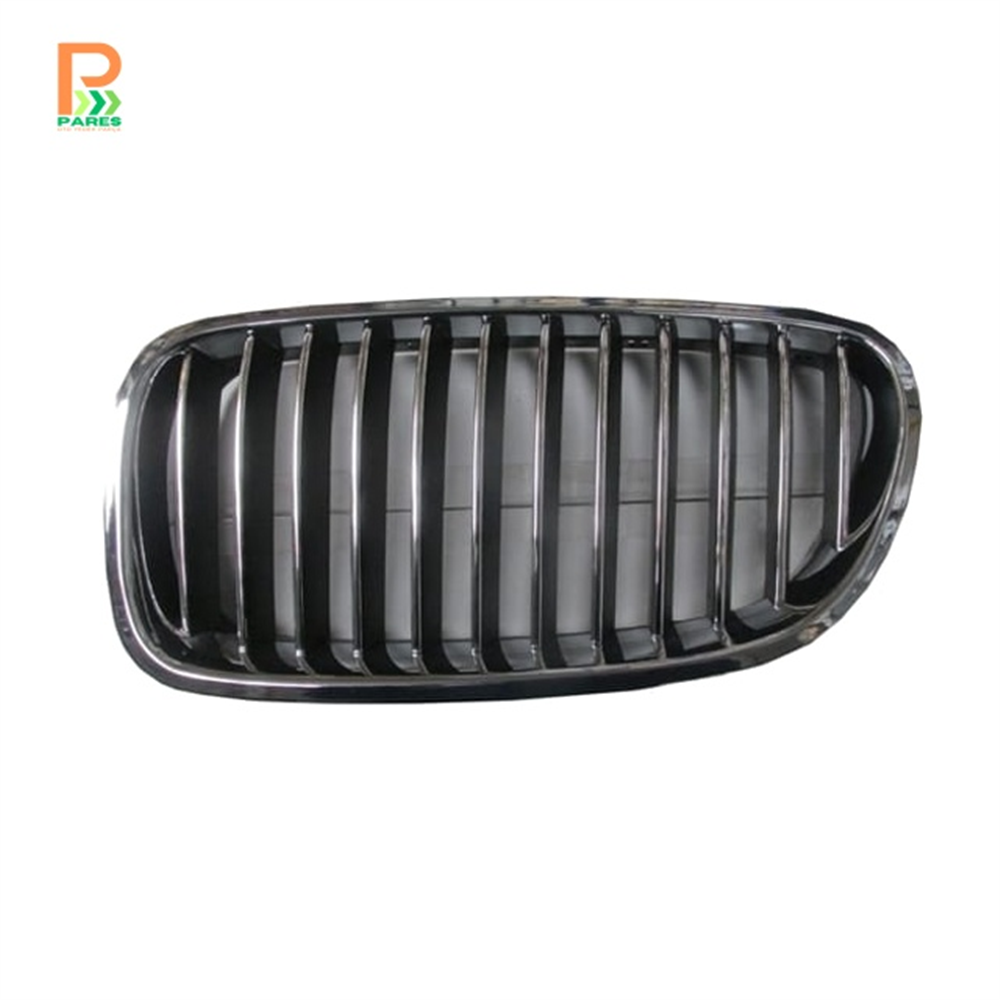 OEM NO 51137203649 UYUMLU BMW 5 SERI F10 10/13 ÖN PANJUR SOL NİKELAJLI İÇ PETEKLERİ SİYAH 
