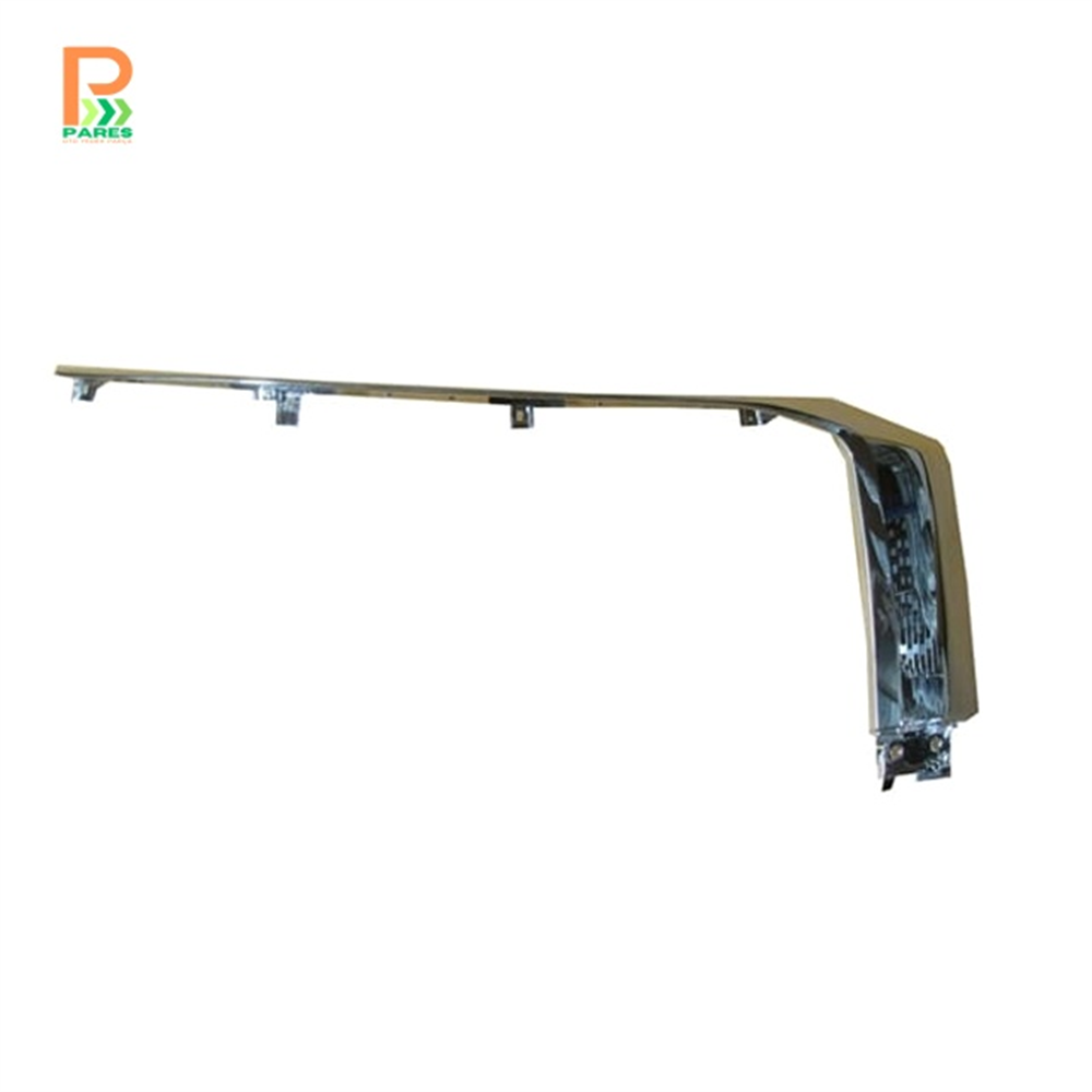 OEM NO 6407A336 UYUMLU MITSUBISHI L200 PICK UP 19/22 ÖN TAMPON ÜST ÇITASI SAĞ NİKELAJI (FAR ALTINA TAKILAN)