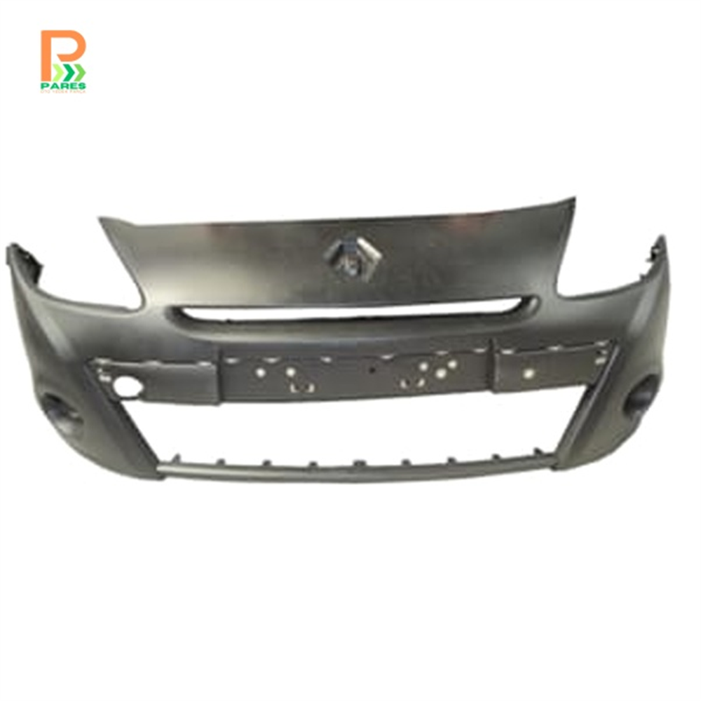 OEM NO 7701479263 UYUMLU RENAULT CLIO 3 GRAND TOUR 09/12 ÖN TAMPON SİYAH SİS/PANJUR DELİKLİ (İÇ BAĞLANTI BRAKETSİZ) 