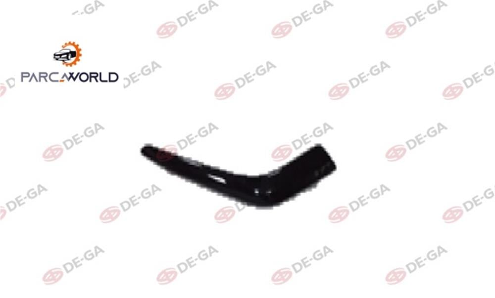 Peugeot 208 Ön Tampon Panjur Kuşağı Parlak Sıyah Sol 2015