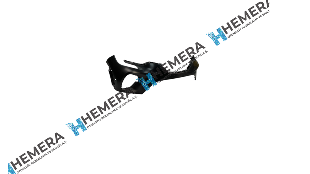 PULO- RENAULT CAPTUR 2019> TAMPON ÖN 2 SENSÖR DELIKLI SIYAH  620221587R|620221587R|