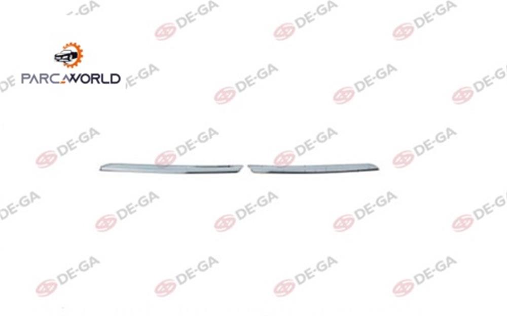 Renault Clıo Ön Panjur Kuşağı Krom Set Hb 2012