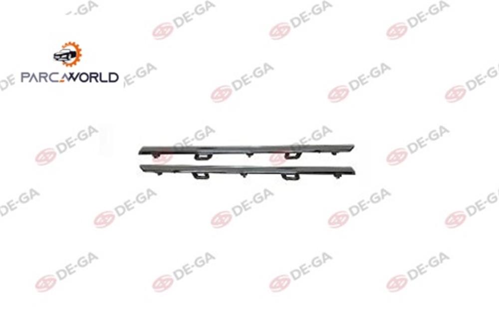 Renault Fluence Ön Panjur Kuşağı Set Krom 2012