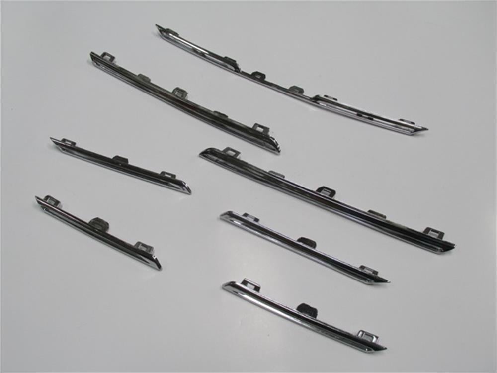 RENAULT MEGANE- 4- SD- 2021-2024- ÖN PANJUR ÜST ÇITASI NİKELAJLI SET (7 PARÇA)