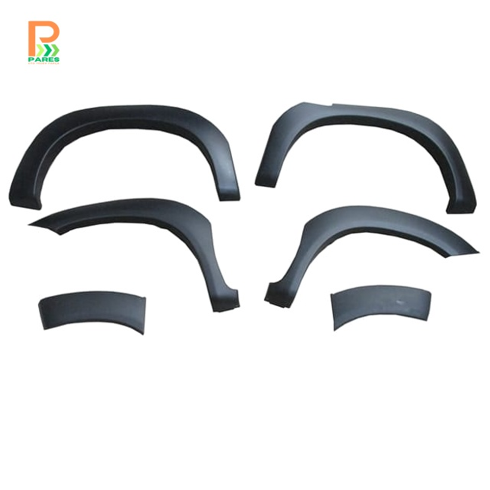 TOYOTA HILUX- PICK UP VIGO- D4D 05/11; ÇAMURLUK AĞZI PLASTİĞİ VE TAMPON DODİK SETİ (6 PARÇA)(4X4)(TW