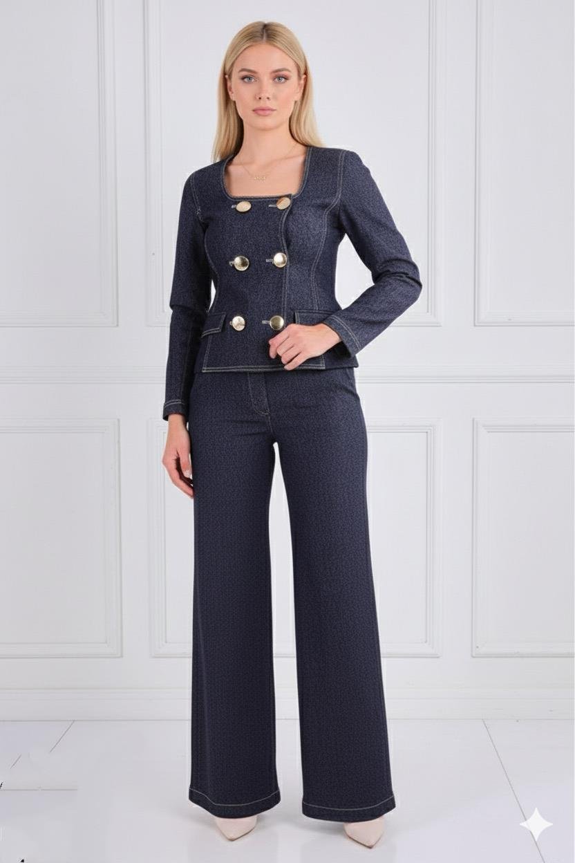 Denim Kumaş Pantolon 