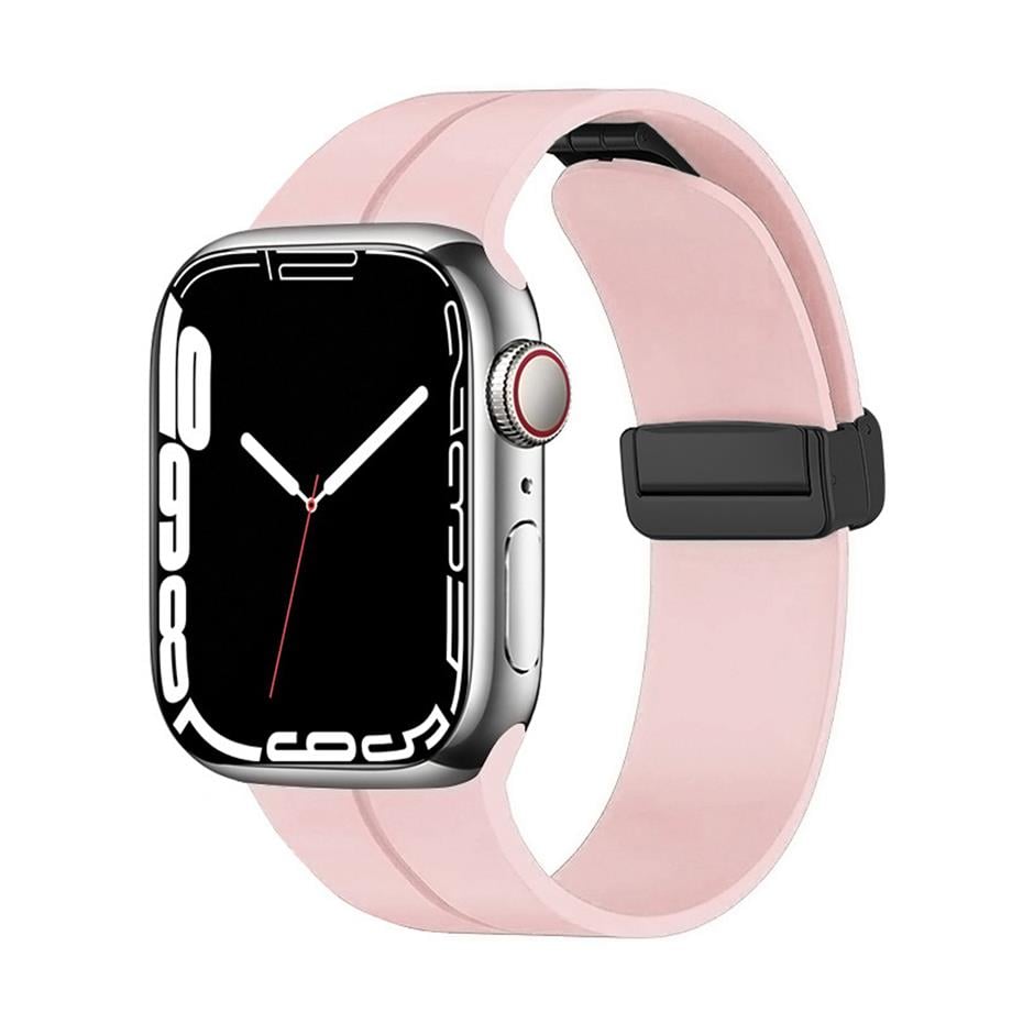  Apple Watch 38mm Zore KRD-84 Silikon Kordon  Rose Gold 