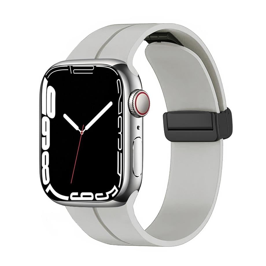  Apple Watch 40mm Zore KRD-84 Silikon Kordon  Starlight 