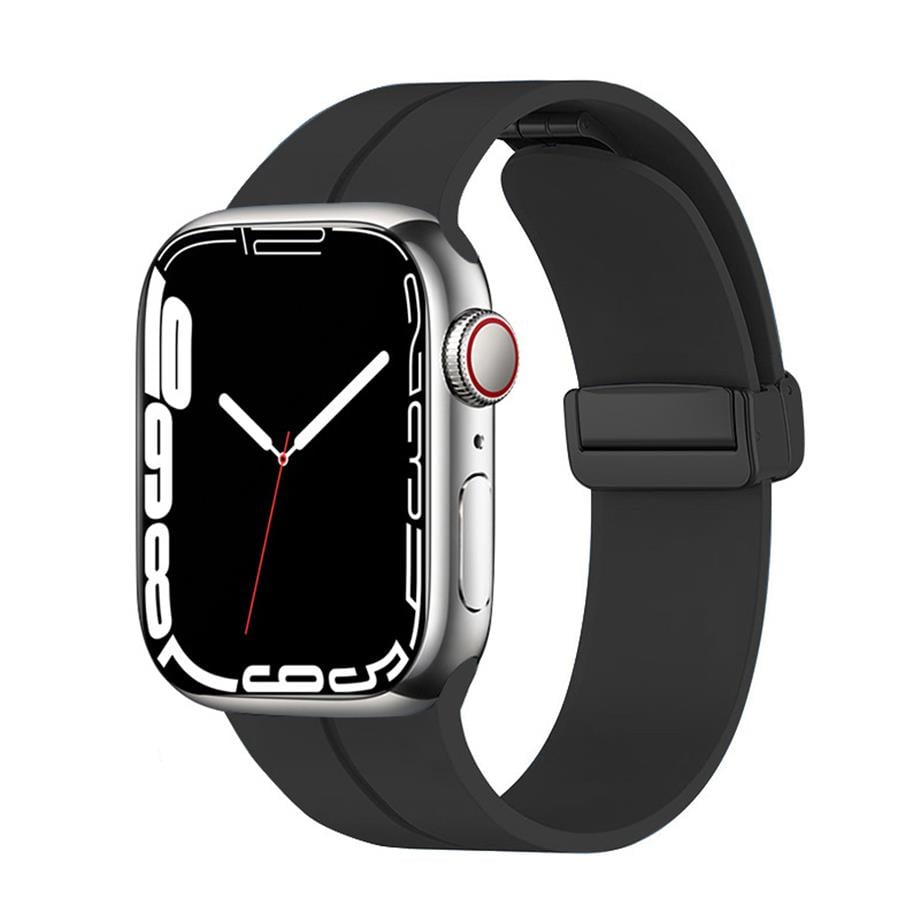  Apple Watch 40mm Zore KRD-84 Silikon Kordon  Siyah 