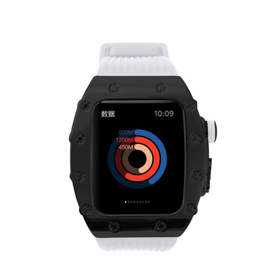  ???Apple Watch 44mm KRD-65 Kordon Siyah