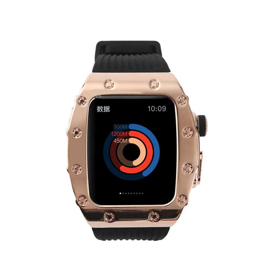  ???Apple Watch 44mm KRD-65 Kordon Siyah