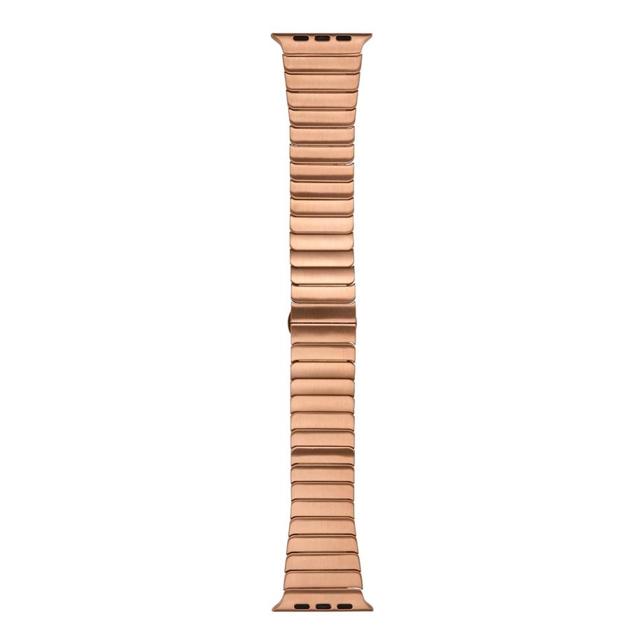  ​​​Apple Watch 7 41mm Kordon KRD-79 Metal Strap Kayış  Gold 