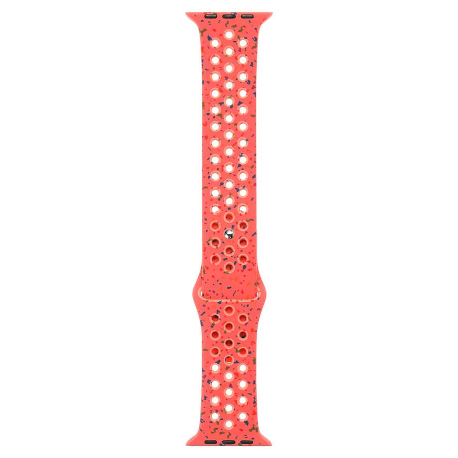  Apple Watch 7 41mm Kordon Yeni Seri 2023 KRD-02 Silikon Strap Kayış 