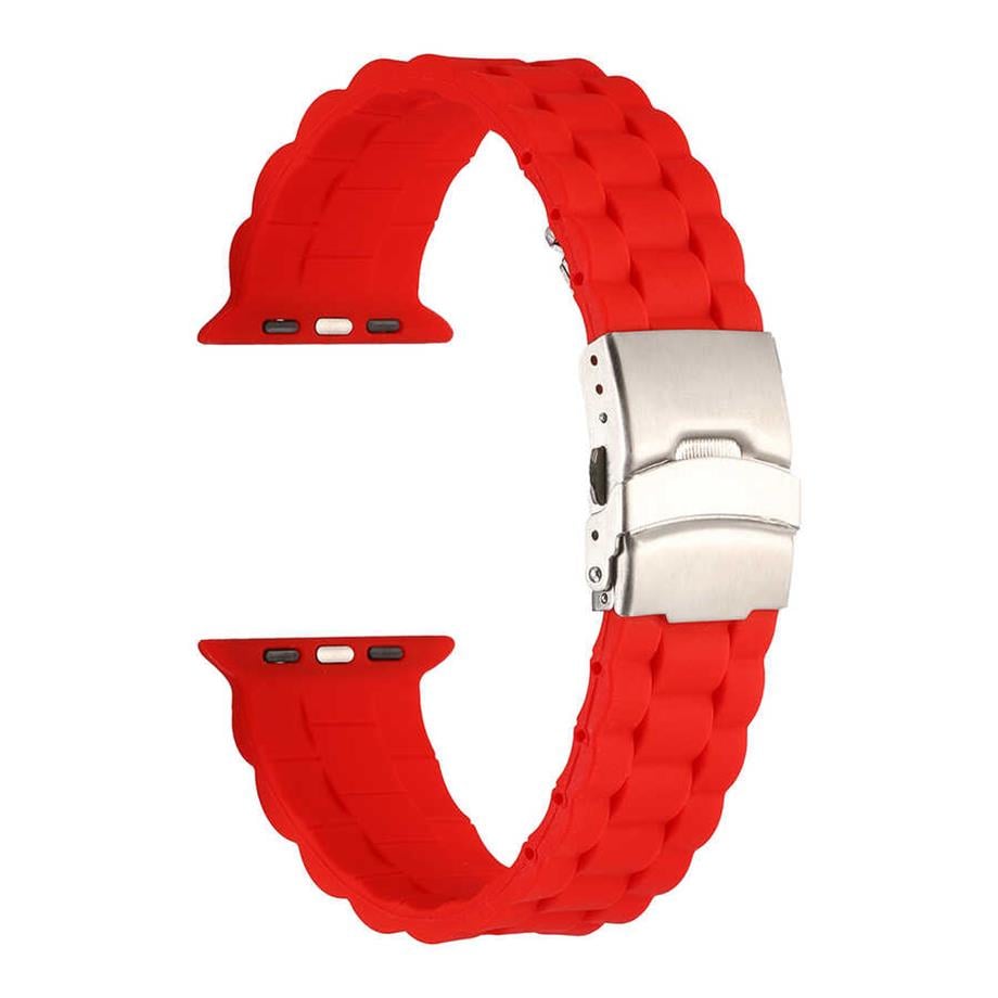  Apple Watch 7 41mm KRD-72 Silikon Kordon 