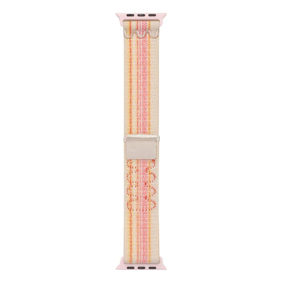  Apple Watch 7 45mm KRD-91 Hasır Kordon Strap Kayış 