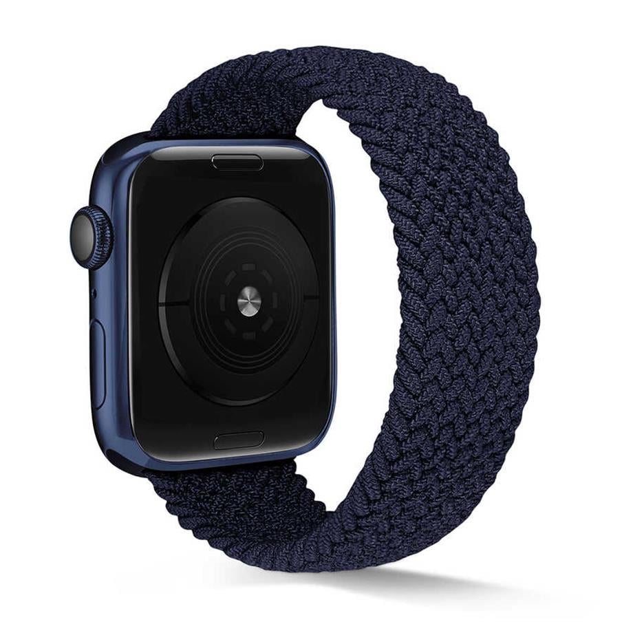  Apple Watch Ultra 49mm Kordon KRD-38 Large Strap Kayış  Lacivert 