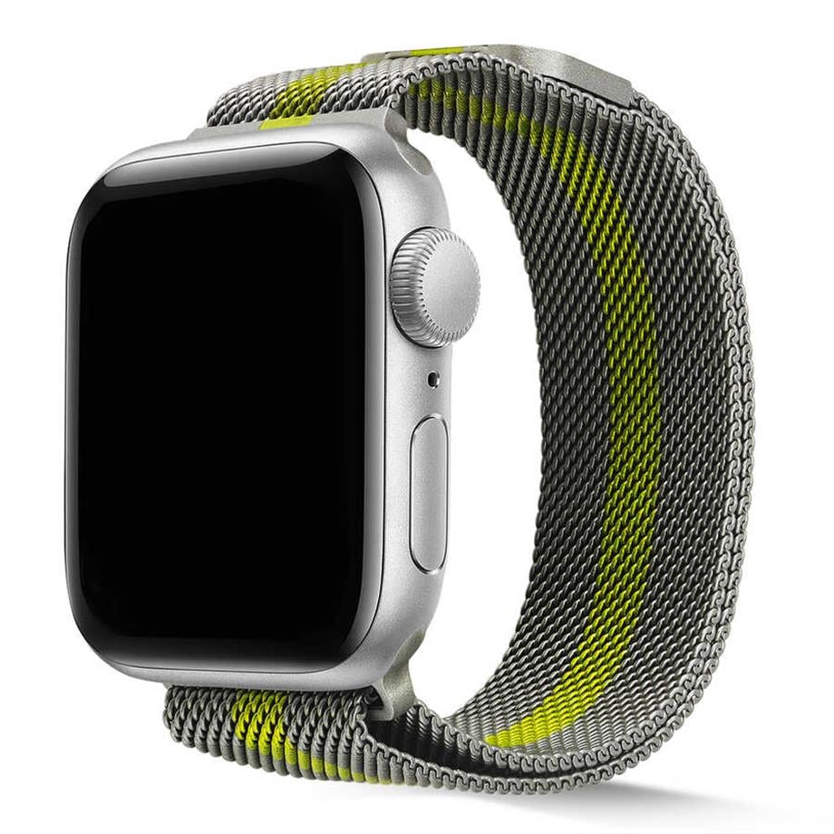  Apple Watch Ultra 49mm Kordon KRD-40 Metal Strap Kayış  NO6 