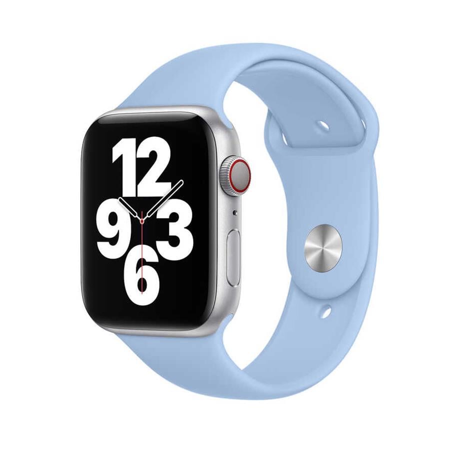  Apple Watch Ultra 49mm Kordon Wiwu Sport Band Silikon Strap Kayış  Lila 