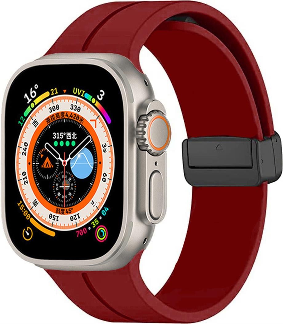  Apple Watch Ultra 49mm Zore KRD-84 Silikon Kordon 
