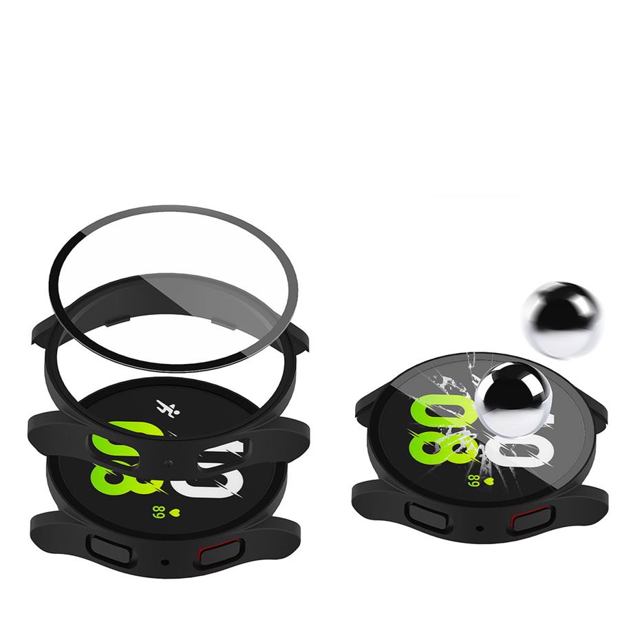  Galaxy Watch 6 44mm Sert PC Kasa ve Ekran Koruyucu Zore Watch Gard 14 