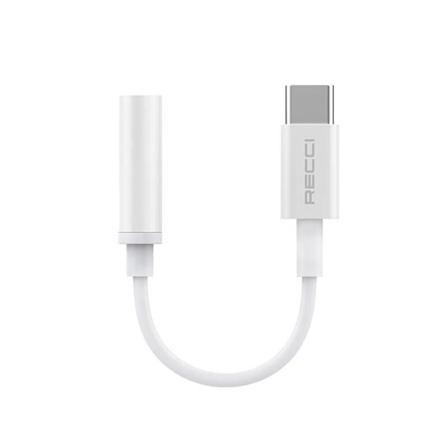  Recci RDS-A03 3.5mm to Type-C Audio Kablo 