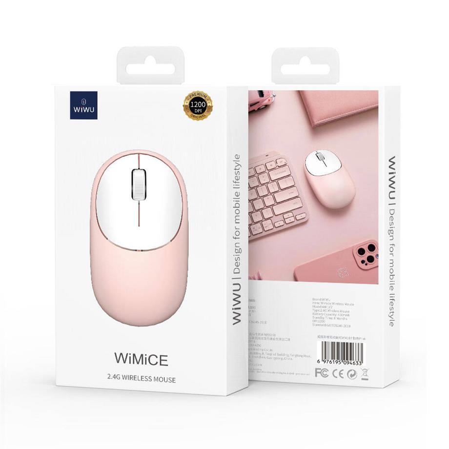  Wiwu WM107 Wimice 1200 DPI Kablosuz Mouse 