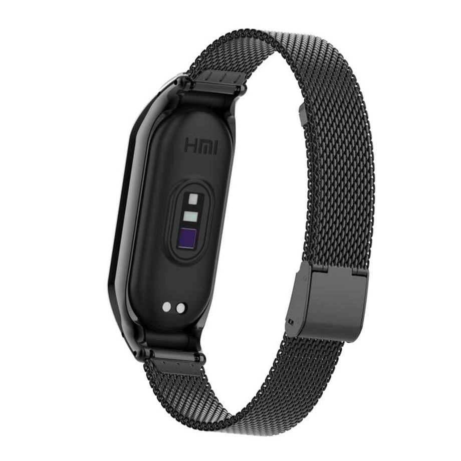  Xiaomi Mi Band 7 KRD-06 Metal Kordon Siyah