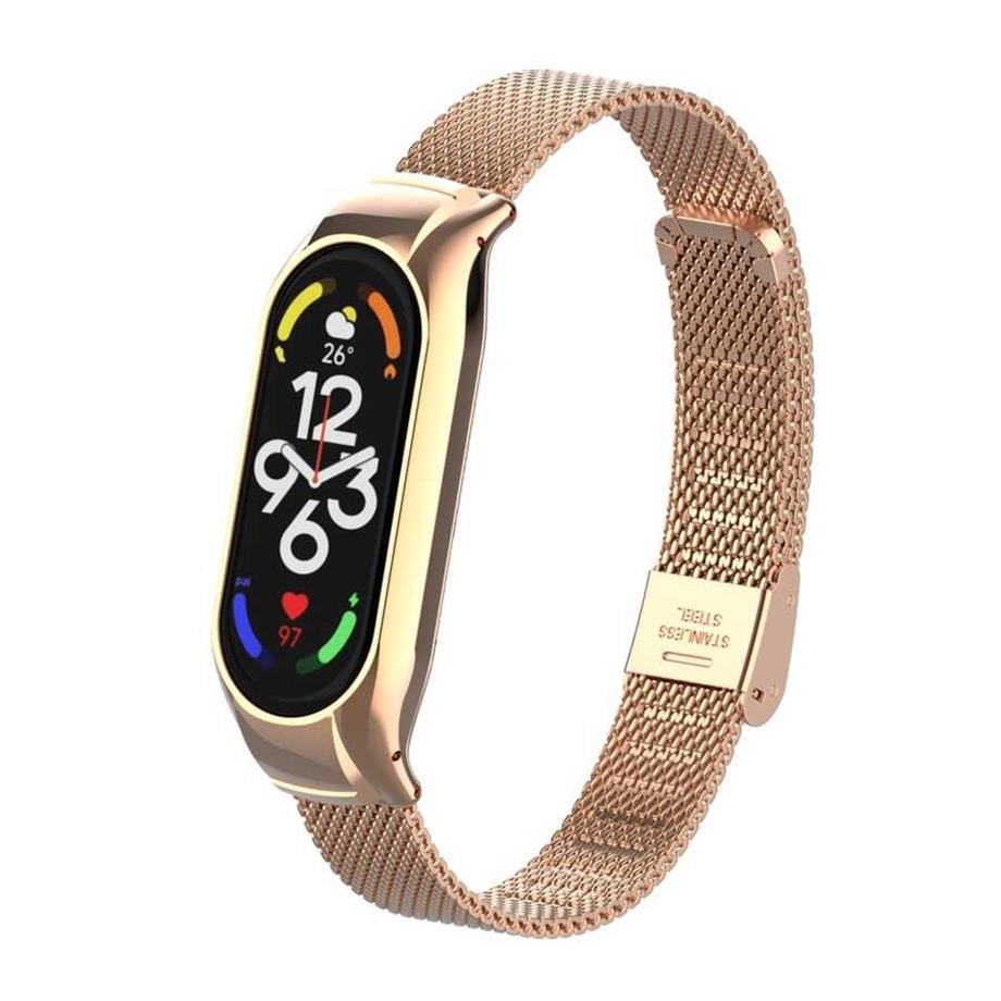 Xiaomi Mi Band 7 KRD-06 Metal Kordon RoseGold