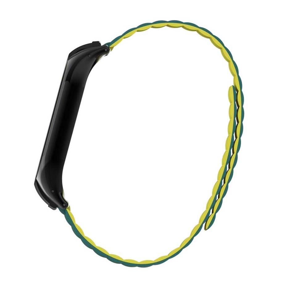  Xiaomi Mi Band 7 KRD-69 Kordon SaksMavi-Kahverengi