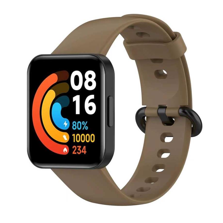  Xiaomi Redmi Watch 2 Lite Zore Klasik Kordon Kahverengi