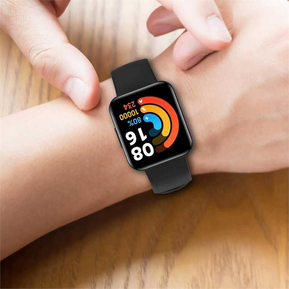  Xiaomi Redmi Watch 2 Lite Zore Klasik Kordon Siyah