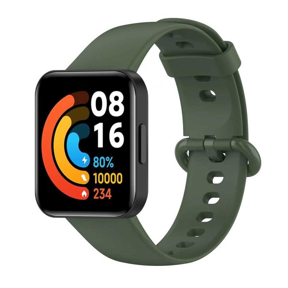  Xiaomi Redmi Watch 2 Lite Zore Klasik Kordon PetrolYeşil
